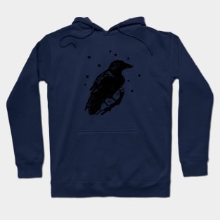 Raven and Stars Hoodie